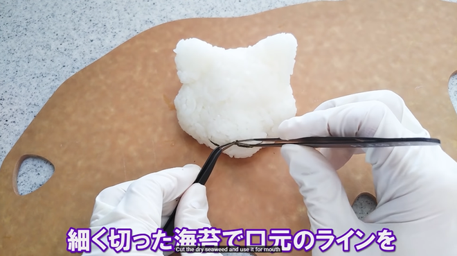 Youtuber người Nhật trổ tài trang trí cơm nắm cực nghệ, trông cưng thế này thì ai đành lòng ăn cơ chứ - Ảnh 11.