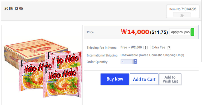 Mì ăn liền Việt âm thầm có mặt tại nhiều trang bán hàng online của nước ngoài với giá bán chắc chắn không hề rẻ - Ảnh 3.