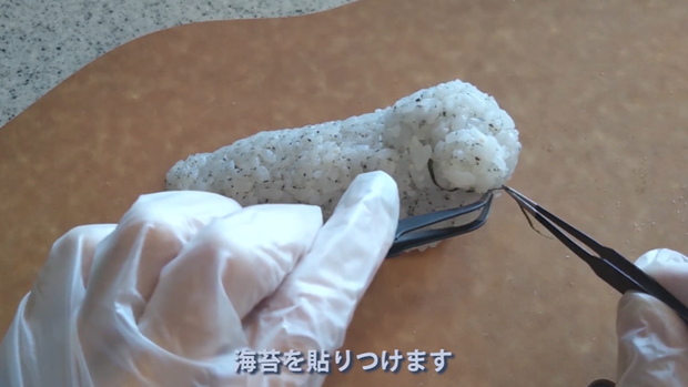 Youtuber người Nhật trổ tài trang trí cơm nắm cực nghệ, trông cưng thế này thì ai đành lòng ăn cơ chứ - Ảnh 5.