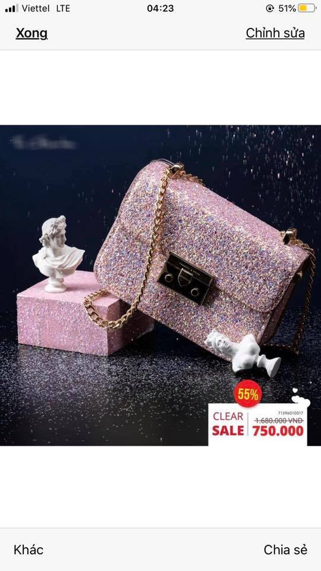 Shop online được Ngọc Trinh tag trên story bị tố bán túi fake, khách khiếu nại thì rep “xin thông cảm” - Ảnh 2.