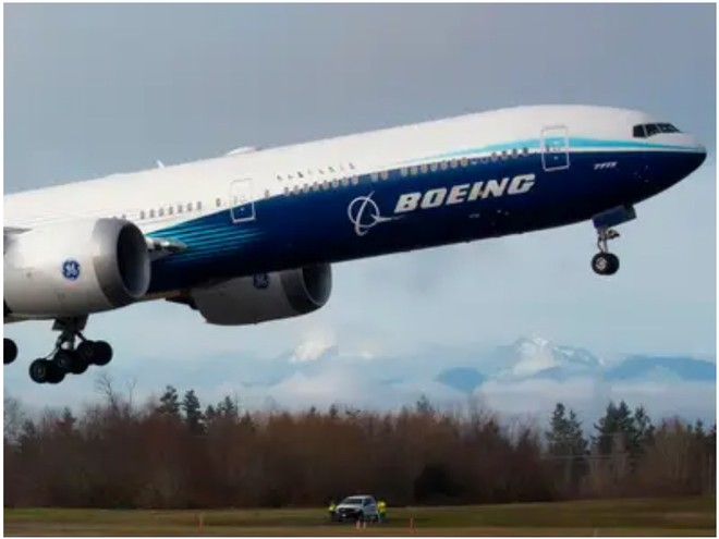 777X: flagship khổng lồ mới của Boeing vừa thực hiện thành công chuyến bay đầu tiên - Ảnh 21.
