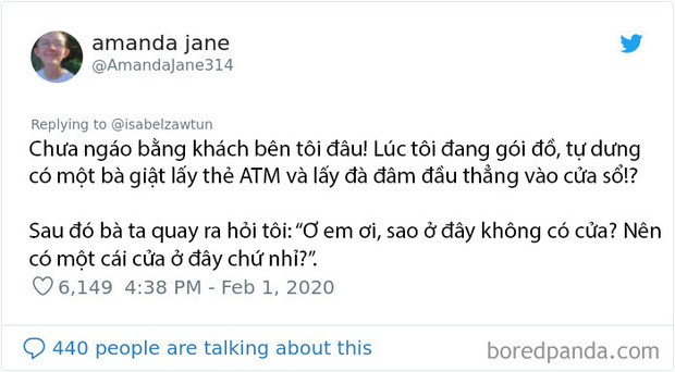 Nghe cư dân mạng khắp thế giới than thở về độ ngã cây của các vị khách hàng mà họ có dịp đụng độ khi đi làm - Ảnh 13.