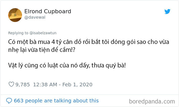 Nghe cư dân mạng khắp thế giới than thở về độ ngã cây của các vị khách hàng mà họ có dịp đụng độ khi đi làm - Ảnh 7.