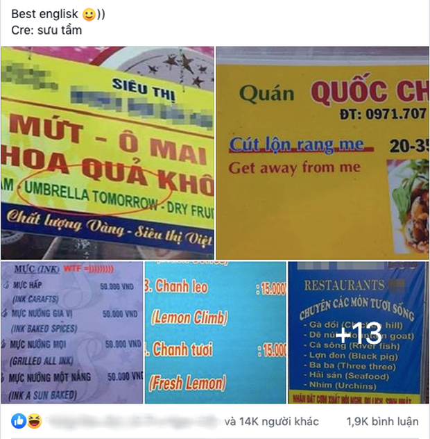 Cười ra nước mắt trước những thảm hoạ đặt tên đồ ăn bằng tiếng Anh, đặt niềm tin tuyệt đối vào “chị Google Dịch” thì có ngày… toang! - Ảnh 1.