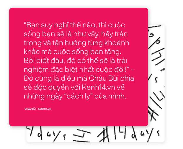 7 ngày đầu tiên của Châu Bùi trong khu cách ly: Cuộc sống thực sự diễn ra như thế nào? - Ảnh 6.