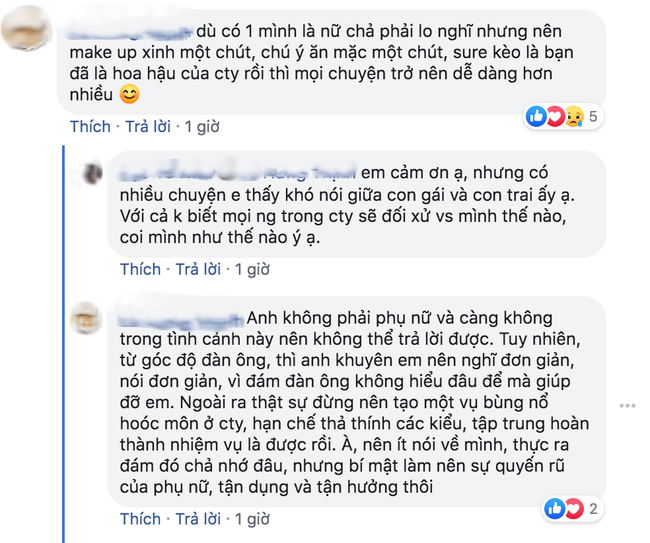 Vào công ty toàn trai, nàng công sở đăng đàn xin lời khuyên liền được nhắc nhớ trang điểm đẹp! - Ảnh 2.