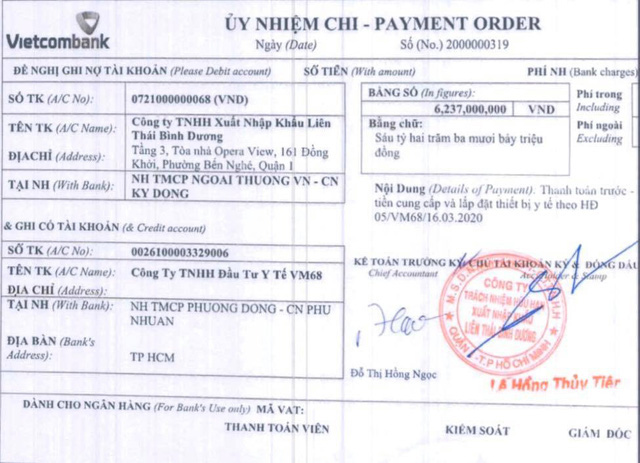 Vua hàng hiệu Jonathan Hạnh Nguyễn hỗ trợ cho TP.HCM 9 máy áp lực âm, chuyển tiền thanh toán trước lên tới 6 tỷ đồng - Ảnh 2.