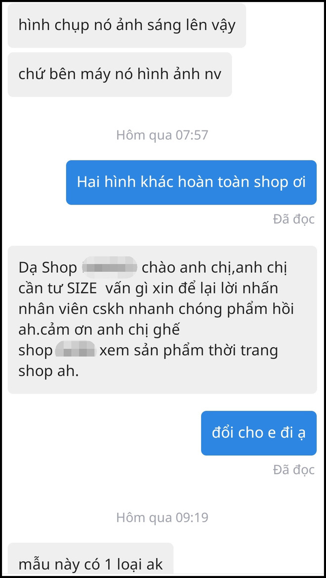 Thêm một pha mua hàng online đi vào lòng... đất: Rõ là tiền nào của nấy nhưng chủ shop làm ơn đừng khăng khăng y hình được không? - Ảnh 3.