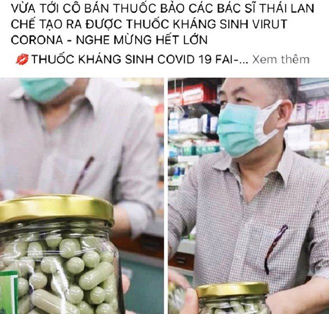 Cô giáo mầm non rao bán thuốc kháng sinh chống virus Corona, kháng dịch Covid-19 - Ảnh 1.