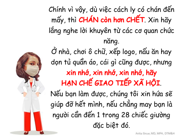 Chia sẻ của 1 bác sĩ người Mỹ về tầm quan trọng của cách ly xã hội trong mùa dịch Covid-19: Dù việc cách ly có chán đến mấy thì chán còn hơn chết - Ảnh 12.