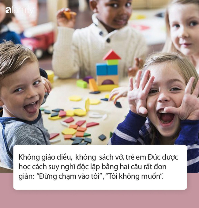 Trường mẫu giáo Đức dạy trẻ suy nghĩ độc lập chỉ bằng hai câu ngắn gọn rất đáng để cha mẹ Việt suy ngẫm - Ảnh 3.
