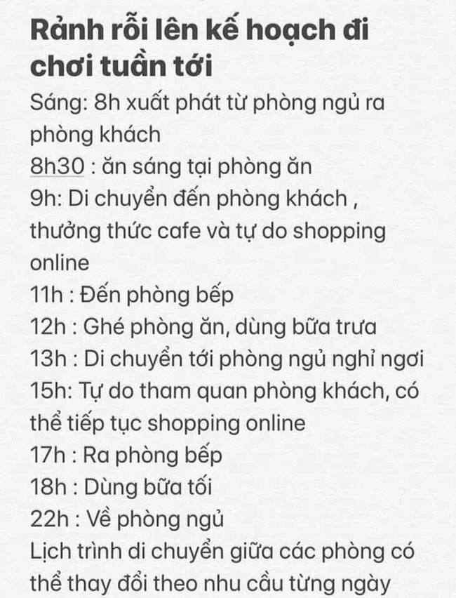 Cần hạn chế ra ngoài mà dân tình lại share rần rần lịch trình đi chơi, nhưng sự thật về điểm đến mới đầy hài hước - Ảnh 1.