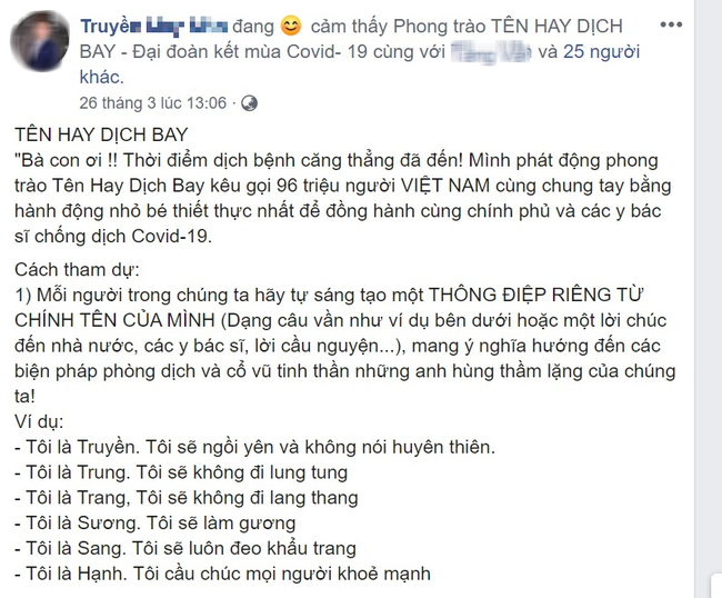 Trào lưu “tên hay bay dịch” vừa xuất hiện đã gây bão, dân tình thích thú vì tên mình có thể thành thông điệp ý nghĩa - Ảnh 1.