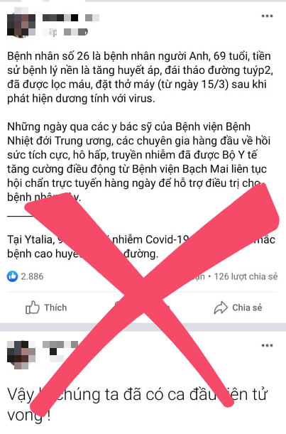 Mời Facebooker Nguyễn Sin lên làm việc vì đưa tin có người chết vì Covid-19, gây hoang mang dư luận - Ảnh 2.