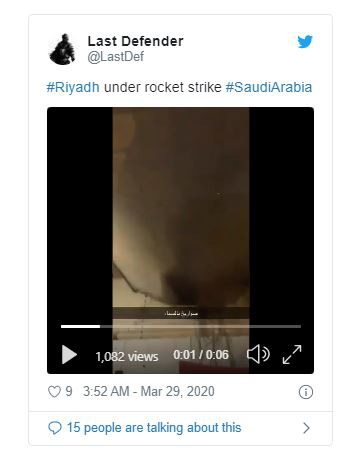 Rocket bí ẩn nã thẳng vào thủ đô của Saudi; Nga-Syria có thể tấn công Idlib và Aleppo trong 72 giờ tới - Ảnh 1.