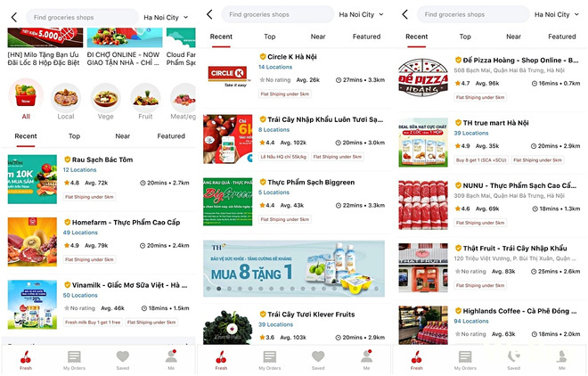 Thử dịch vụ đi chợ hộ từ Grab, Now, Be và VinMart - Ảnh 6.