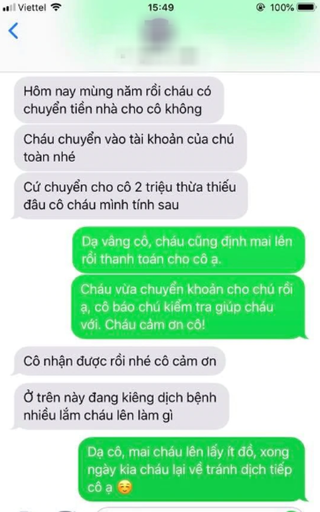 Tháng nghỉ dịch Covid-19 không lên ở buổi nào, nhiều chủ trọ tốt bụng bớt hàng triệu tiền thuê nhà cho sinh viên - Ảnh 1.