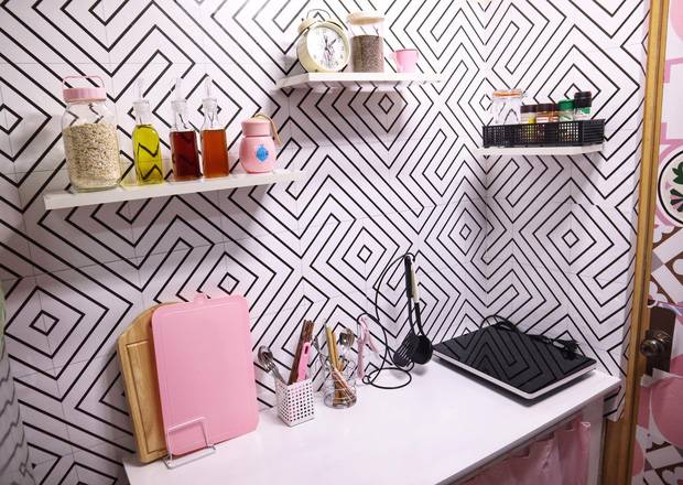 C&ocirc; g&aacute;i chi 6 triệu để decor ph&ograve;ng m&agrave;u hồng si&ecirc;u xinh: Ở trọ nhưng quyết kh&ocirc;ng ở nơi xấu x&iacute;, tạm bợ - Ảnh 3.