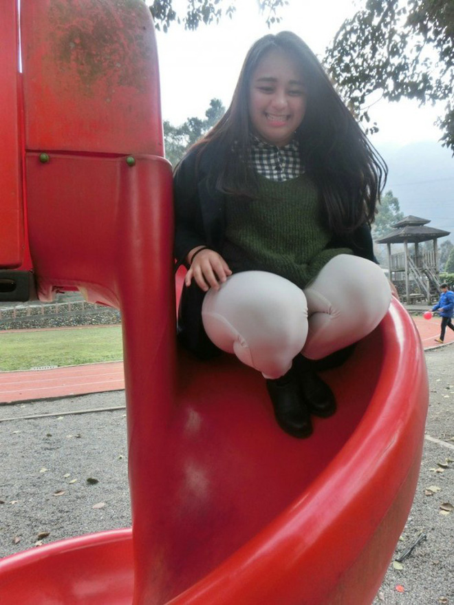 Giảm một lúc hơn 40kg, cô gái như biến thành một con người khác: Nhìn xinh như Địch Lệ Nhiệt Ba rồi nè! - Ảnh 5. Giảm một lúc hơn 40kg, cô gái như biến thành một con người khác: Nhìn xinh như Địch Lệ Nhiệt Ba rồi nè! - Ảnh 5.