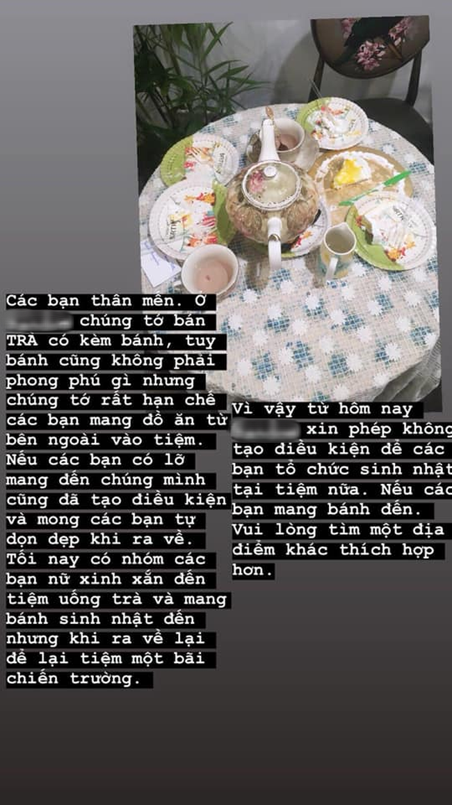 Sau quán cafe chửi, lại thêm một tiệm trà có bảng quy định khắt khe, khách ra về sau khi lỡ nói chuyện ồn liền bị quán đăng story nhắc khéo gây bức xúc - Ảnh 9. Sau quán cafe chửi, lại thêm một tiệm trà có bảng quy định khắt khe, khách ra về sau khi lỡ nói chuyện ồn liền bị quán đăng story nhắc khéo gây bức xúc - Ảnh 9.