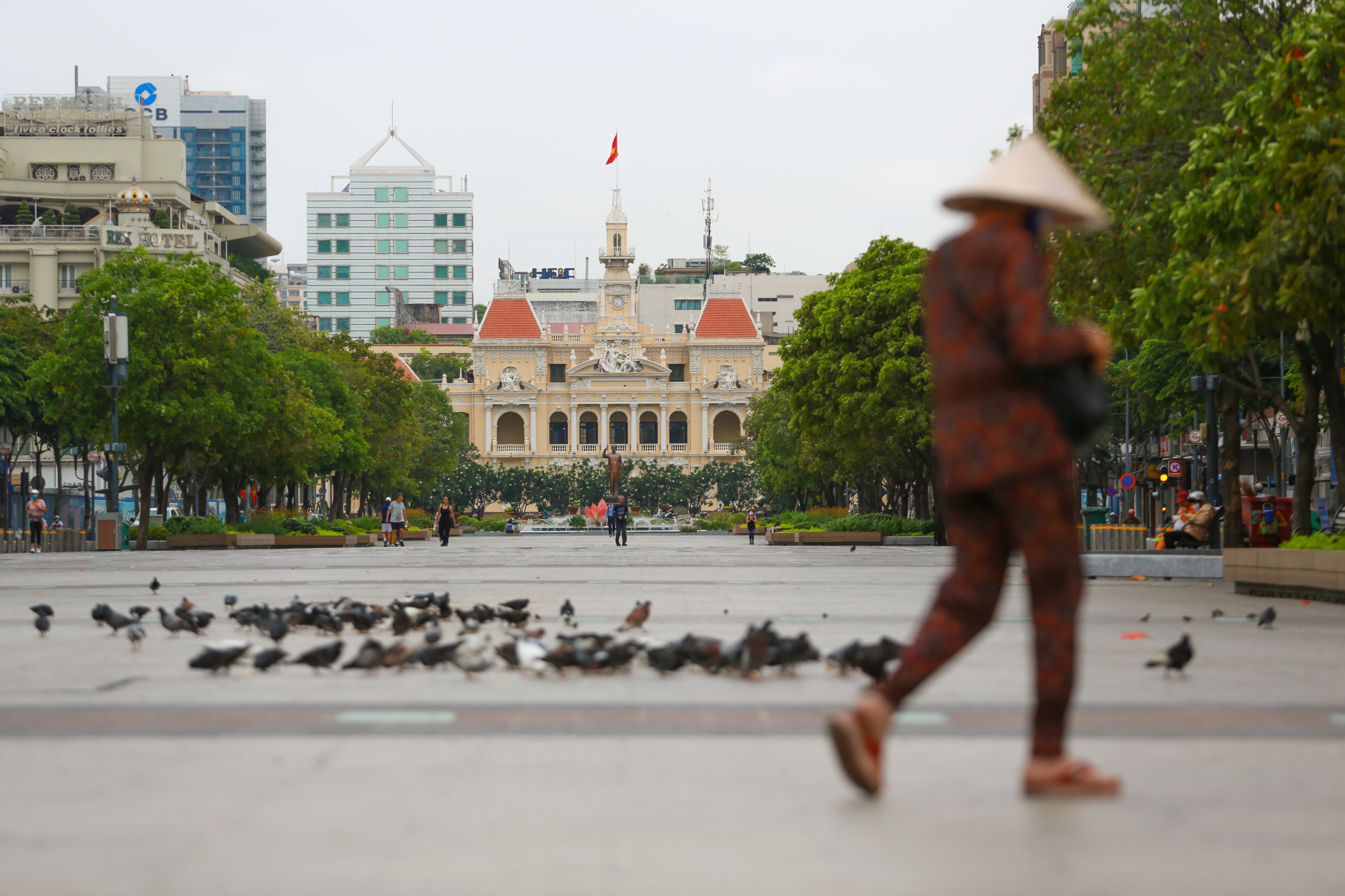 Ngắm Sài Gòn đẹp và yên bình trước thời điểm cách ly toàn xã hội trong 15 ngày - Ảnh 17.
