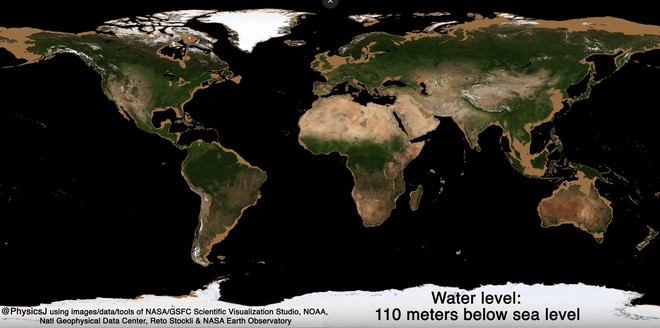 Bề mặt Trái Đất sẽ trông như thế nào nếu các đại dương bị hút cạn nước biển? - Ảnh 2.