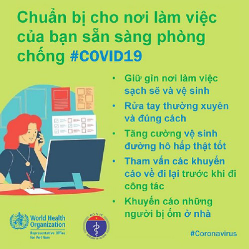 Phòng Covid-19 tại công sở: Khuyến cáo người ốm không đến cơ quan, thúc đẩy chế độ làm việc từ xa… - Ảnh 1.