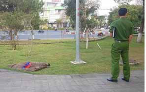 Vụ người đàn ông tử vong tại quảng trường: Tạm giữ hai đối tượng - Ảnh 1.