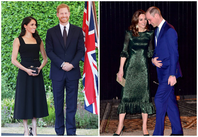 Cùng đặt chân đến Ireland, Công nương Kate và em dâu Meghan khác nhau một trời một vực: Người đẳng cấp quý phái, người kém sang hơn - Ảnh 9.