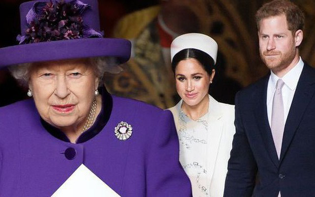 Meghan Markle chính thức chạm mặt Nữ hoàng Anh sau lùm xùm có thái độ vô lễ, nét mặt khác thường của cả hai thu hút sự chú ý - Ảnh 5.