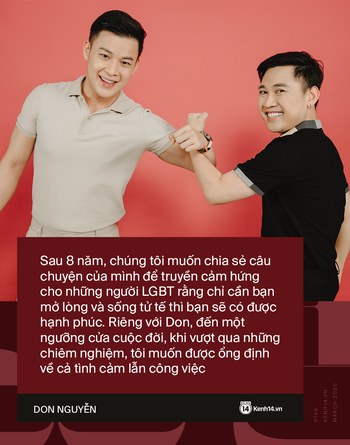 Don Nguyễn và bạn trai 8 năm tâm sự: 1 người gãy chân 1 người rách gối dọn về sống chung, 10 năm sẽ nói chuyện đám cưới - Ảnh 9.