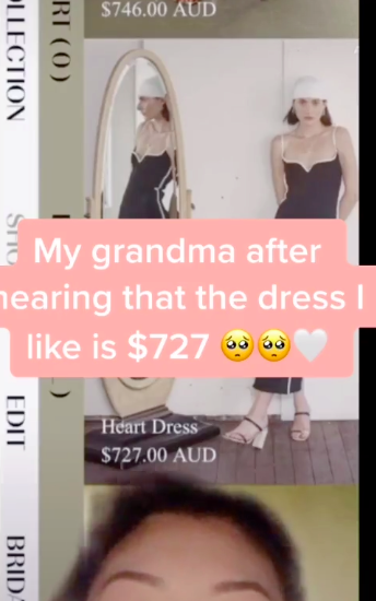 Đoạn clip về người bà thấy cô cháu gái thích chiếc váy hiệu giá hơn chục triệu đồng liền tự may tặng cháu, thành quả cực kỳ bất ngờ - Ảnh 1.