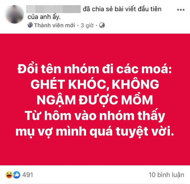 Trong khi các chị em đang mê mệt với hội “Ghét bếp” vì thấy ai cũng vụng về giống mình thì các ông chồng lại cật lực tham gia để xin admin đuổi vợ ra - Ảnh 4.