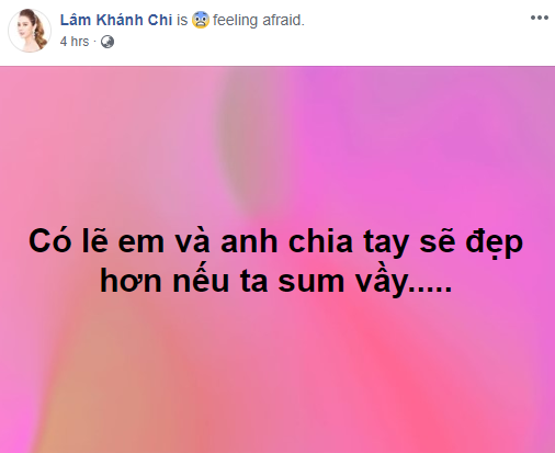 Nghi vấn hôn nhân rạn nứt khi Lâm Khánh Chi chia sẻ việc dọn về nhà bố mẹ đẻ sống? - Ảnh 1.