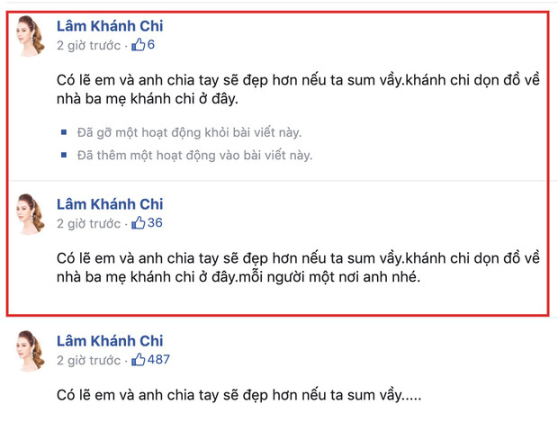 Nghi vấn hôn nhân rạn nứt khi Lâm Khánh Chi chia sẻ việc dọn về nhà bố mẹ đẻ sống? - Ảnh 2.