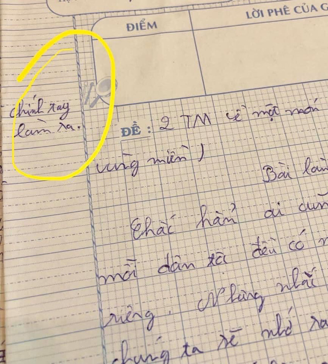 Cô dặn làm văn không được chép lại bài tham khảo, học sinh liền nhắn nhẹ với cô một câu, ai ngờ gây bão mạng xã hội - Ảnh 1.