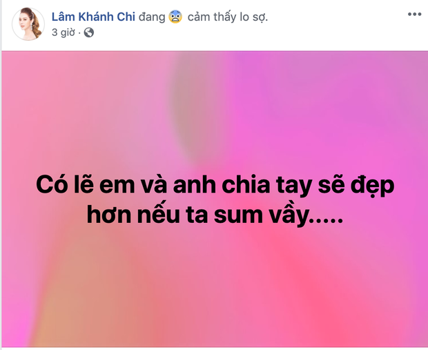 Soi dấu hiệu báo trước chuyện rạn nứt của các cặp đôi Vbiz: Linh Rin cực nhanh gọn, Lâm Khánh Chi lại gây khó hiểu - Ảnh 1.