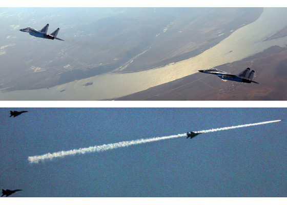 Ông Kim Jong-un xem MiG-29 Triều Tiên không chiến, tấn công mục tiêu - Ảnh 7.