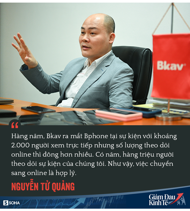 CEO Nguyễn Tử Quảng ra mắt Bphone 4 khi toàn xã hội bị cách ly: Chúng ta vẫn phải tiếp tục sống! - Ảnh 2.