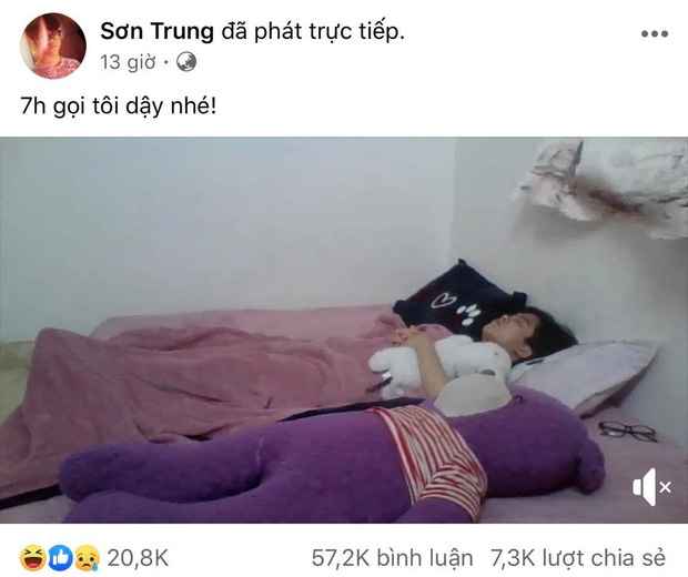 Nam chính trong màn livestream giấc ngủ gần 7 tiếng hót hòn họt trên Facebook: Nhảm thật nhưng tương tác nhiều cũng vui - Ảnh 2.