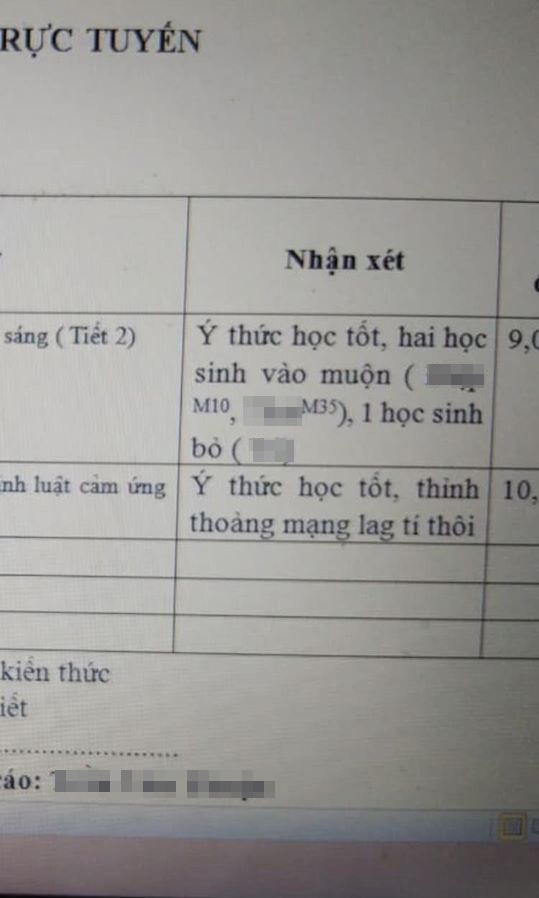 Học online cũng không thoát kiếp nạn bị ghi sổ đầu bài, đám nhất quỷ nhì ma bị thầy giáo nhận xét ý thức siêu lầy như này - Ảnh 1.