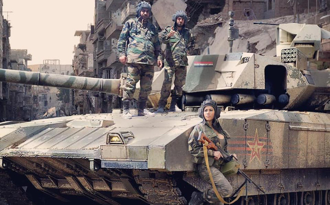 Báo Nga: Siêu tăng T-14 Armata được đưa tới chiến trường Syria có thể là hàng đã có chủ? - Ảnh 4.