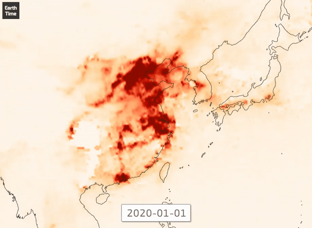 Hình ảnh trực quan cho thấy ô nhiễm không khí giảm mạnh nhờ giãn cách xã hội, song hình ảnh ở Trung Quốc lại thể hiện một hiểm họa tiềm tàng hậu COVID-19 - Ảnh 5.