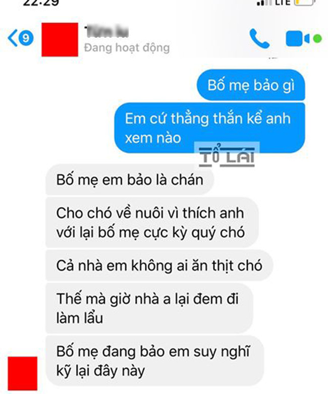 Quý rể tương lai đến độ cho cả chó về nuôi, nhưng bố cô gái lại nhất quyết hủy hôn ngay buổi đầu gặp mặt gia đình chỉ vì hành động này của nhà trai - Ảnh 2.