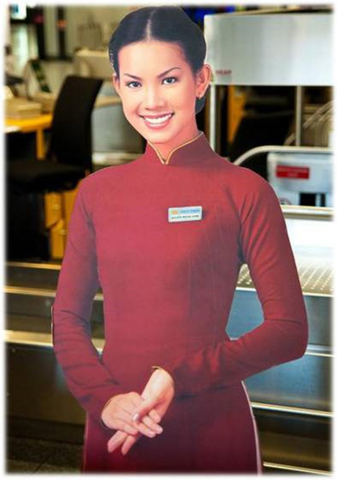 Danh tính của mỹ nhân xinh đẹp, từng là hình ảnh đại diện Vietnam Airlines - Ảnh 3.