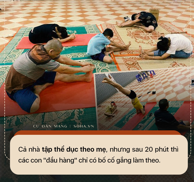 Nghỉ dịch quá rảnh, 2 mẹ con lôi tông đơ cạo lông gà... cho đẹp, đỉnh cao là cái kết của màn đi trên dây - Ảnh 6.