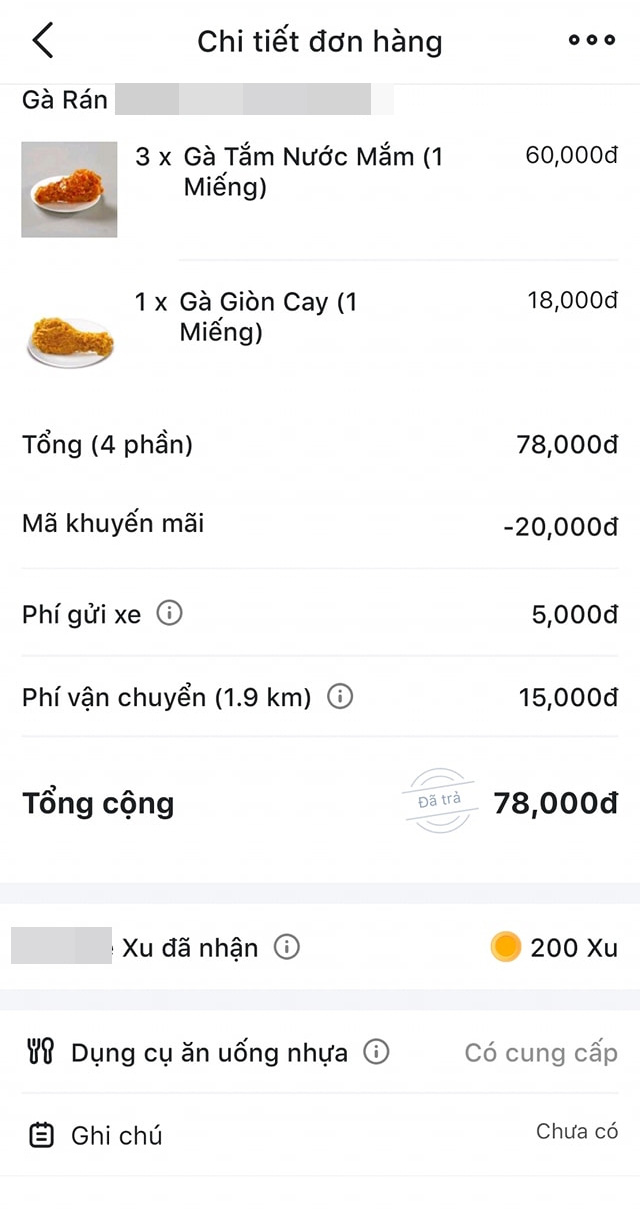 Háo hức đặt gà rán qua app, chàng trai trẻ ngậm cục tức đầy mình khi nhận đồ ăn được shipper treo ở cửa nhà hàng xóm như túi rác - Ảnh 2.