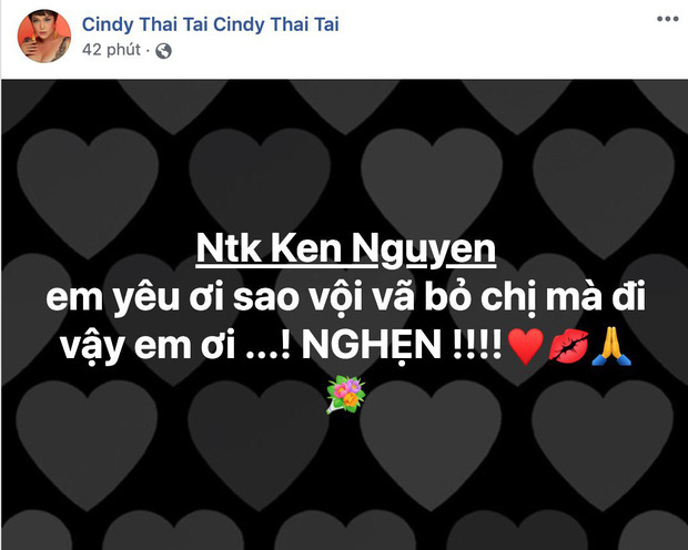 Ngô Kiến Huy, Hari Won và dàn sao Vbiz bàng hoàng xót thương khi hay tin NTK Ken Nguyễn qua đời ở tuổi 41 - Ảnh 4.