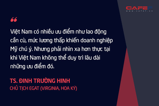 Chuyên gia kinh tế người Việt tại Mỹ: Nếu thành công, tối thiểu 3 – 5 năm các nước mới mang được phần lớn các chuỗi cung ứng rời khỏi Trung Quốc!  - Ảnh 4.