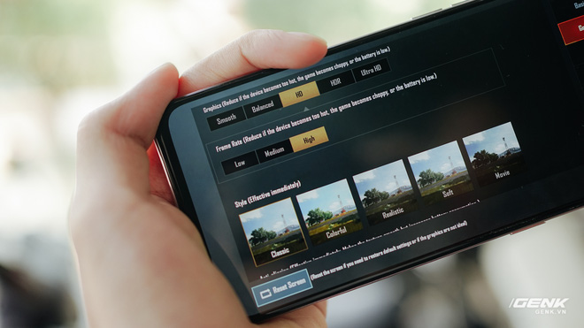 Thử chơi game nặng thiết lập cao nhất trên OPPO Reno3 - Ảnh 6.
